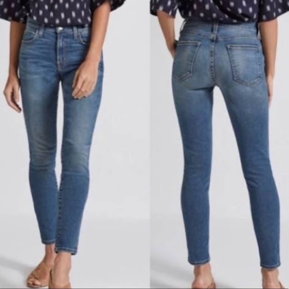 Current/Elliott The Ankle Skinny Jeans in Powell Wash 26
